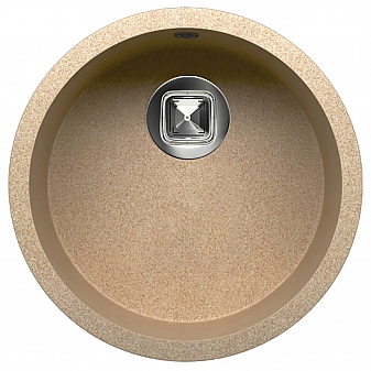 Мойка кухонная Tolero R-104 44 см бежевая