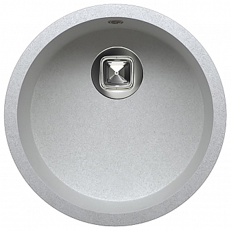 Мойка кухонная Tolero R-104 44 см серый металлик