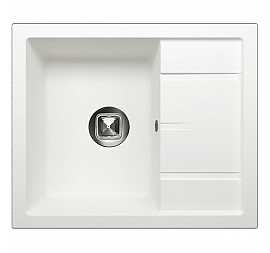 Мойка кухонная Tolero R-107 60 см белая