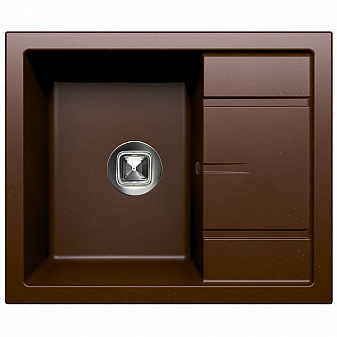 Мойка кухонная Tolero R-107 60 см коричневая