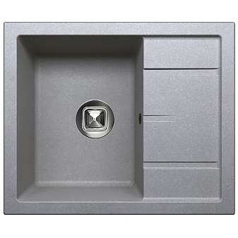Мойка кухонная Tolero R-107 60 см серая