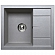 Мойка кухонная Tolero R-107 60 см серая
