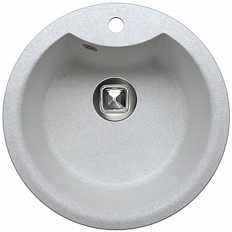 Мойка кухонная Tolero R-108E 51 см серый металлик