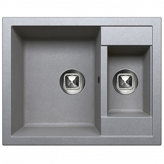 Мойка кухонная Tolero R-109 62 см серая