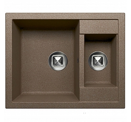 Мойка кухонная Tolero R-109 62 см темно-бежевая