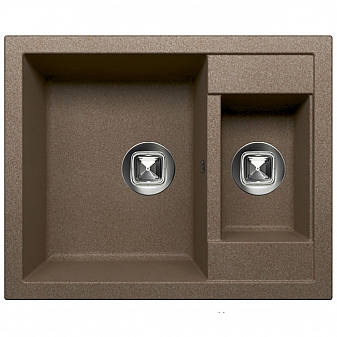 Мойка кухонная Tolero R-109 62 см темно-бежевая