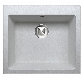 Мойка кухонная Tolero R-111 56 см серый металлик