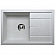 Мойка кухонная Tolero R-112 76 см серый металлик