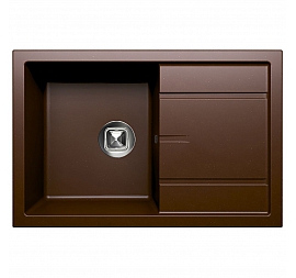 Мойка кухонная Tolero R-112 76 см коричневая