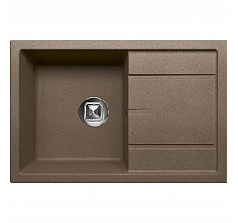 Мойка кухонная Tolero R-112 76 см темно-бежевая