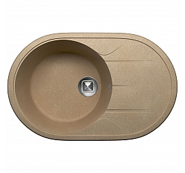 Мойка кухонная Tolero R-116 78 см бежевая