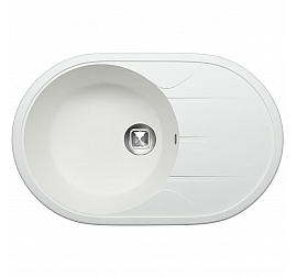 Мойка кухонная Tolero R-116 78 см белая