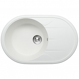 Мойка кухонная Tolero R-116 78 см белая