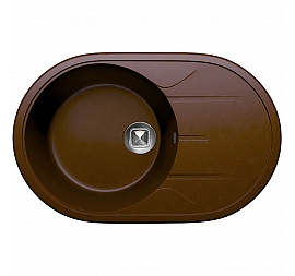 Мойка кухонная Tolero R-116 78 см коричневая