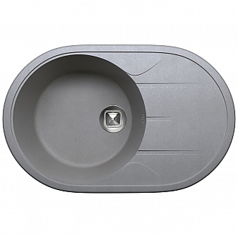 Мойка кухонная Tolero R-116 78 см серая