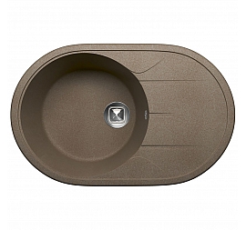 Мойка кухонная Tolero R-116 78 см темно-бежевая