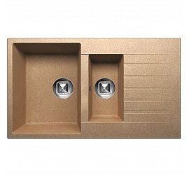 Мойка кухонная Tolero R-118 86 см бежевая