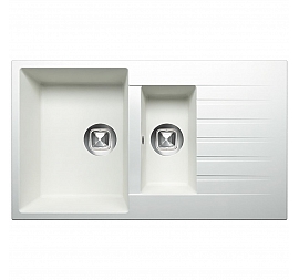 Мойка кухонная Tolero R-118 86 см белая