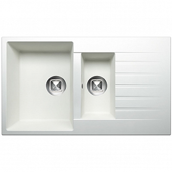 Мойка кухонная Tolero R-118 86 см белая