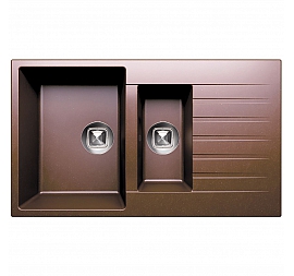 Мойка кухонная Tolero R-118 86 см коричневая