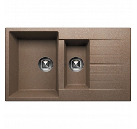 Мойка кухонная Tolero R-118 86 см темно-бежевая