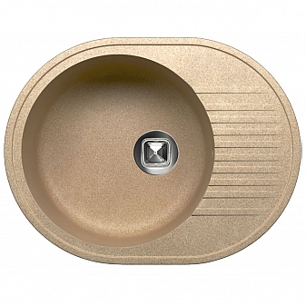 Мойка кухонная Tolero R-122 58 см бежевая