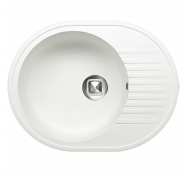 Мойка кухонная Tolero R-122 58 см белая