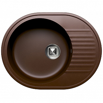 Мойка кухонная Tolero R-122 58 см коричневая