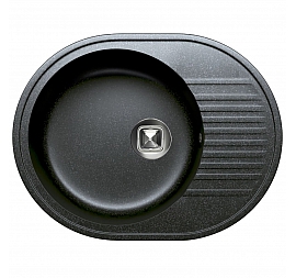 Мойка кухонная Tolero R-122 58 см черная