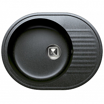 Мойка кухонная Tolero R-122 58 см черная
