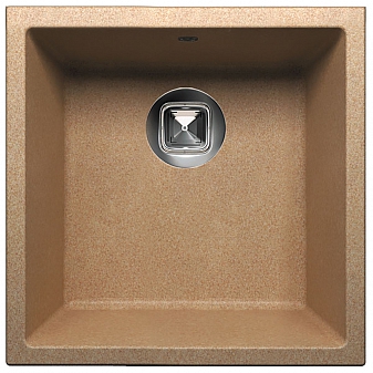 Мойка кухонная Tolero R-128 46 см бежевая