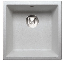 Мойка кухонная Tolero R-128 46 см серый металлик