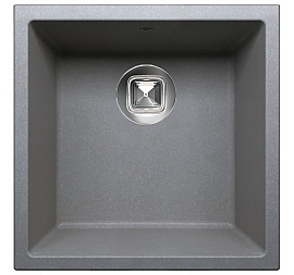 Мойка кухонная Tolero R-128 46 см серая
