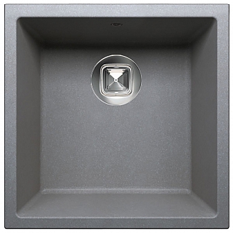 Мойка кухонная Tolero R-128 46 см серая