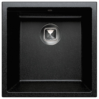 Мойка кухонная Tolero R-128 46 см черная