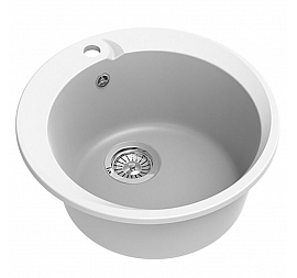 Мойка кухонная Ewigstein Rund 45 50 см иней