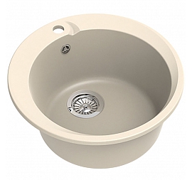 Мойка кухонная Ewigstein Rund 45 50 см крем