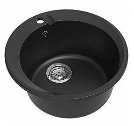 Мойка кухонная Ewigstein Rund 45 50 см антрацит