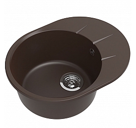 Мойка кухонная Ewigstein Rund 45F 58 см шоколад