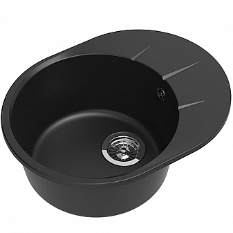 Мойка кухонная Ewigstein Rund 45F 58 см антрацит