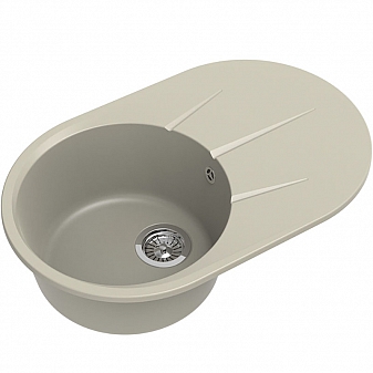Мойка кухонная Ewigstein Rund 50F 75 см топаз