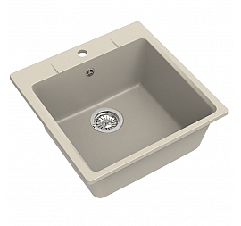 Мойка кухонная Ewigstein Gerd 50 51 см бежевый