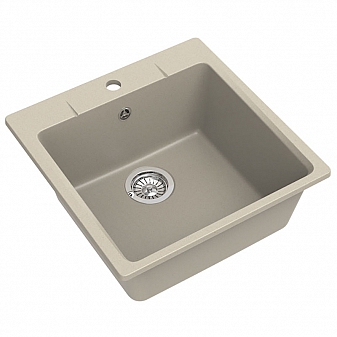 Мойка кухонная Ewigstein Gerd 50 51 см темно-бежевый
