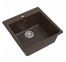 Мойка кухонная Ewigstein Gerd 50 51 см шоколад