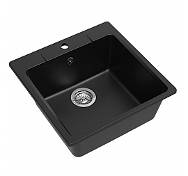 Мойка кухонная Ewigstein Gerd 50 51 см черный