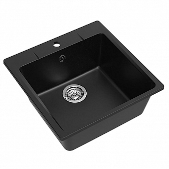 Мойка кухонная Ewigstein Gerd 50 51 см черный