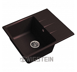 Мойка кухонная Ewigstein Gerd 40F 58 см шоколад