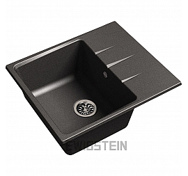 Мойка кухонная Ewigstein Gerd 40F 58 см черный