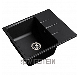 Мойка кухонная Ewigstein Gerd 40F 58 см антрацит