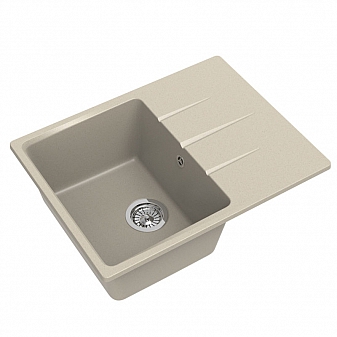 Мойка кухонная Ewigstein Gerd 45F 65 см темно-бежевый